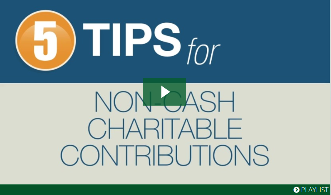 Non Cash Contributions